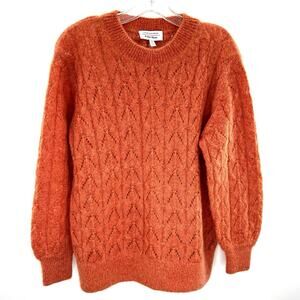 & Other Stories women’s open knit mohair bland sweater